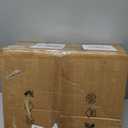 Bamboo Pendant Light,Boho Rattan Hanging Light,13.8" Hand Woven Wicker Chandelier for Kitchen Island for Kitchen Island Dining Bedroom Living Room Restaurants