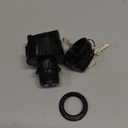 Ignition Key Switch 3 Position 6 Pins for 2001-2018 Polaris Ranger, RZR, Sportsman,170 300 325 400 425 450 500 550 570 600 700 800 850 900 1000 4,XP,X2,Crew,EV,HD,S Replace 4011002 4012165 4010390