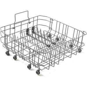 20007189 20000533 Dishwasher Lower Rack Replacement for Bosch Dishwasher Parts Lower Dishrack Rollers Thermador 300 500 800 Series Dishwasher Bottom Rack Wheels SHP865ZD5N SHE68T55UC -20.9" x 21.8"