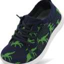 LeIsfIt Toddler Shoes Girls Boys Wide Shoes Kids Zero Drop Minimalist Sneakers Barefoot Slip on Tennis Sneakers