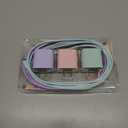 Compatible with iPhone 16 15 Charger Fast Charging,Type C Fast Charger,3Pack 20W USB C Charger Block with 10FT USB C Cable Compatible with iPhone 17/16 Pro/Plus/15/15 Pro/Pro Max,Pad,Samsumg,Android (3pack pink+purple+green)