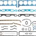 5.7 Full Head Gasket Set Fit for SBC Small Block Chevy 350 5.7L 1955-1979 | Fit for 283 4.6L 302 4.9L 307 5.0L 327 5.4L 350 5.7L FS7733PT2 Helps Address Blown Head Gaskets Overheating Oil Leaks