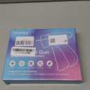 Itopan Stitch Gun for Clothes, Tagging Gun for Clothing Quick Fixes - Price Tag Gun with 6 Fine Needle, 1000 Black Fasteners & 1000 White Fasteners DeepSkyBlue1+Coral