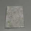 UNIQOOO 50 Pack Pre-Folded Green Grace Bloom Vellum Jackets for 5x7 Invitations, 115GSM Transparent Vellum Jacket for Vintage Themed Wedding & Events