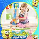 SpongeBob SquarePants Kids Guitar Instruments, 16 Inch Play Ukulele Musical Flute My First Music Instrument Toy Set with Bookmark for Children