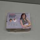 Neck Heating Pad Microwavable for Pain Relief, Moist Hot Compress Microwave Neck Warmer Wrap for Sore Muscles Relief, Lavender Aroma, 25 x 5.7 Inches, Gray