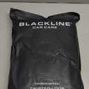 Blackline 24"x36" Twisted-Loop Car Drying Towel, 1300GSM, Streak Free, Lint Free, Reusable - Car Accessories, Microfiber Cleaning Cloth for Car, Truck, SUV - One Pass is All You Need (Charcoal Grey)