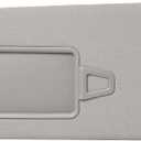 Driver Left Side Sun Visor Compatible with Hyundai Santa Fe 2006-2009 Sunshade with Light Replacement 852100W110J4 Gray (Left Driver Side)