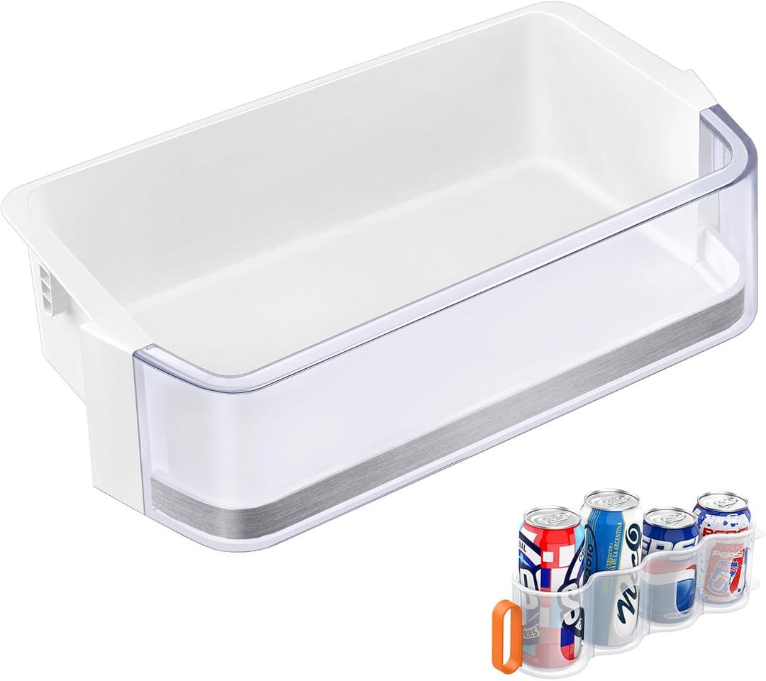 UPGRADED DA97-13805B Refrigerator Door Bin Compatible with Samsung Refrigerator Door Shelf Parts, Right Samsung Fridge Door Shelves RF28HFEDBSR RF28HFEDTSR RF28HFEDTBC RF28HFEDBWW RF28HFEDBBC Door Bin
