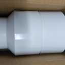 2Pack 3" x 2" PVC DWV Reducer Coupling Adapter (Socket x Socket) Schedule 40 PVC DWV Slip Reducing Coupling Pipe Fittings, PVC Increaser/Reducer Coupling for Home Sewer Plumbing
