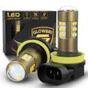 9006 LED Bulb, 360 Surround Lighting, HB4 Fog Lights Bulb Brightness Increased By 600%, 9006/HB4 Bulbs Plug and Play, For Fog Lights LED and DRL, Running Board Light Assemblies(warm white, 9006/HB4)