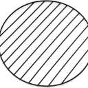 SereneLife Stainless Steel High Heat Charcoal Fire Grate - Replacement Part Used for SereneLife Model Number: SLCARFP54