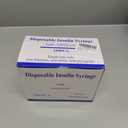 U-100 1ml Syringe with Needle, 31G 1/4" 6mm 1cc Syringes, Disposable Individual Package, Pack of 100