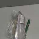 Kwikset Halifax Dummy Door Handle, Single Sided Lever for Closets, French Double Doors, and Pantry, Satin Brass Non-Turning Reversible Interior Push/Pull Lever, with Microban Protection, Square Rose