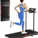 Treadmill with Handle, Treadmills for Home Samll Space, 3.0HP Portable Walking Pad with Handle, Walking Pad Treadmill with 320 LBS Capacity, Electric Compact Treadmills, Lightweight Walking Pad