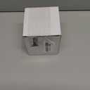 Wettarn 1 Pcs DIY Crafts Clear Plastic Mini Snow Globe with Base Liquid Photo Frame for Christmas Xmas Family Friends Thanksgiving Gifts Tabletop Display (Red)