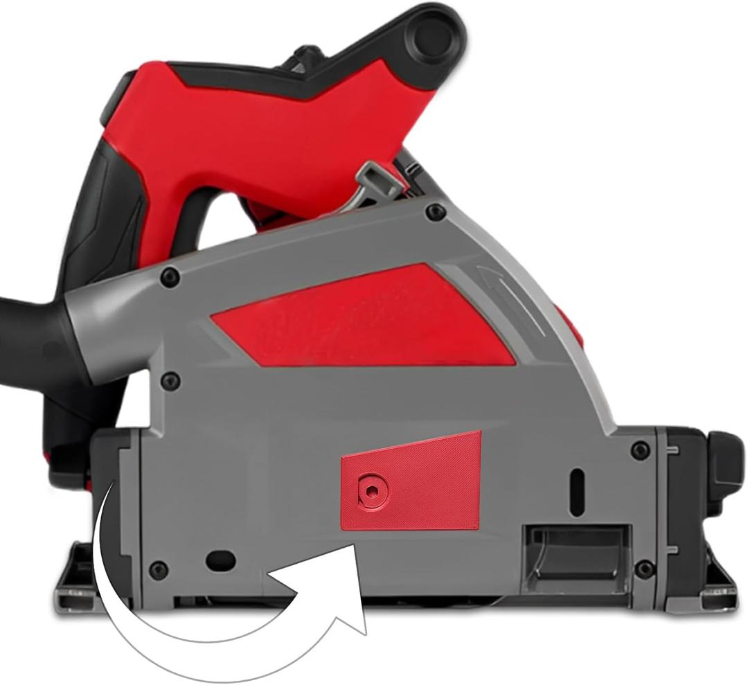 Arbor Port Dust Cover Compatible with Milwaukee M18 Fuel Track Saw  Lock-On Design, Secured Using the Saws Allen Key