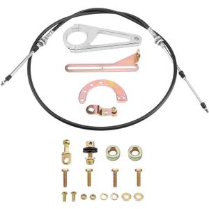 2" Aftermarket Column Adjustable Shift Linkage Kit Compatible with 1-1/2", 2" & 2-1/4" GM or Aftermarket Steering Columns and GM Transmissions Replace# ACA-1804 LB01-ACA-1804