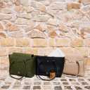 LOVEVOOK Laptop Bag for Women Soft Leather Work Bag, Office Shoulder Tote Purse Professional Briefcase with Flap Design