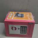 Yuanshikj Electronic Deluxe Digital Security Safe Box Keypad Lock Home Office Hotel Business Jewelry Gun Cash Use Storage (Pink)