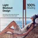 Cotton Sleep Eye Mask for Men Women, 100% Blocking Light Sleeping Mask for Side Sleeper, Soft Zero Pressure Cooling Blackout Eye Masks for Sleep, Eye Covers for Sleeping fits All Heads Adjustable