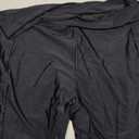 Women's 7" Plus Size Cross High Waisted Board Shorts with Side Pockets Boyshorts Swimsuit Bottoms (2X, Black2)
