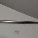 Industrial Shower Curtain Rod - Spring Tension Shower Rod 43-72 Inch Tension Curtain Rod for Window or Bathroom, Satin Nickel