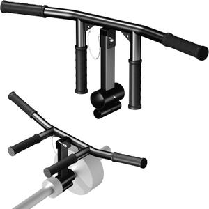 T Bar Row Multi-Grip Handle Bar AttachmentT Bar Row Attachment Multi-Grip,for Landmines and 1 or 2 Inch Olympic Barbell Weight Bar Easy to Install Ideal Back Muscle Exerciser