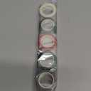 WANDOUJIA 5 Rolls Christmas Washi Masking Tape, 0.6" x 32.8ft Decorative Washi Tape for Scrapbooks, Bullet Journaling Planner, Gift Wrapping, Holiday Decoration