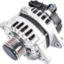 Alternator Replacement for Hyundai Accent Kia Soul Rio 2017-2022 130A 12V CW 6-Groove Clutch Pulley 373002B970 2626125
