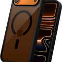 FLOLAB Surtect Tri-Fusion Magnetic for iPhone 17 Pro  Case Protective Slim Design Magsafe Compatible Military Grade - Full Black Translucent