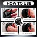 Car Dent Puller, 3-Pack Car Handheld Puller,Upgraded Model Car Dent Puller Kit,Strong Car Dent Remover.Repair kit for car Bodies, Glass,Ceiling and Moving Objects(Black+Yellow). (EXP 12/27/36)