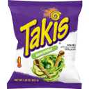 4 x Takis Guacamole Rolled Tortilla Chips, Guacamole Flavor, 3.25 oz (BBD 10/03/26)
