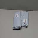 2 x Weather Stripping Door Seal Strip, 118'' Foam Weatherstripping Window Sealer Winter, Door Soundproofing Self Adhesive Window Door Insulation Strip for Exterior Door, Draft Stopper Gap Filler (White)