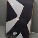 OIQArtOIQ 3 Piece Large Abstract Canvas Wall Art For Living Room Black and White Framed Wall Art Geometric Minimalist Modern Aesthetic Art Prints Artwork For Bedroom Office Dining Room 12x16 in