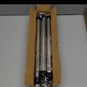 Adjustable Shower Curtain Rod 31-80 Inch, Never Rust Stainless Steel Silver Tension Rod, 1" Heavy Duty No-Drill for Bathroom, Kitchen & Closet