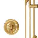 Symmons Braston HydroMersion Single Handle Shower Faucet Trim | Kit with Hand Spray in Brushed Bronze Finish - 1.5 GPM (Valve not Included) - S5898BBZ15TRM