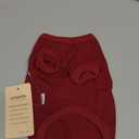 LOPHIPETS 100% Cotton Dog Tee Shirt Vest for Small Dogs Chihuahua Puppy Clothes-Red/M (Medium for 4.5-6.5 lbs)