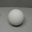 Vaguelly 5inch Glass Globes Shade for Light Fixtures White Frosted Shades Replacement Cover Round Ball Lamp Cover for Ceiling Wall Fixtures, Middle Hole 2.17inchVaguelly