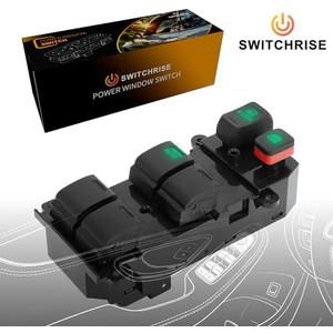 SWITCHRISE Power Window Switch No.35750TK6A01 Window Control Switch for Honda Fit 2009-2014 Black Fit for