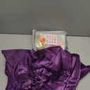Halloween Cosplay Costume Deluxe Jumpsuit Cloak Belt Suit Women's Cosplay Costume Purple (Medium)