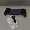 Spican Switch Controllers for Nintendo Switch/OLED Controller, Full-Size Switch Joy-pad for Better Handheld Mode, Switch Accessories Wireless Pro Controller with RGB Light/Battery/Turbo/Macro/4 Game Slot (Switch 1 - 6.2"/7", Black)