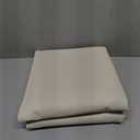 Majestic Giftware PVC Faux Leather Rectangle Tablecloths | (TCE12-54200), Ivory, 54 x 200