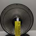 Comfort Glow Oscillating Parabolic Space Heater, 1000W Radiant Dish Heater with Adjustable Tilt, Energy Efficient, Variable Heat, Overheat & Tip-Over Protection - Radiant Heaters for Indoor Use