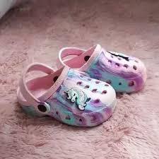 Capelli New York Toddler Girls Slip On Clogs Pink Purple Glitter
 10
