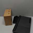 Klearlook Upgraded Adjustable Keyboard Tray for Above Desk & Under Desk Use - Ergonomic Sit-Stand Keyboard Riser with 360 Rotation, 24.4"10" Keyboard Stand with Wrist Rest & Storage Drawer - Black