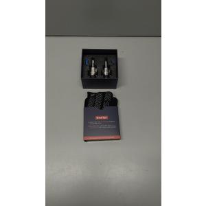 Upgraded D2S Bulb, 46,000LM, 800% Brightness D2R, 6,000K White, 10x Cooling, 1:1 Xenon Size, Fast Plug, Compatible 99.99%, 2-Pack