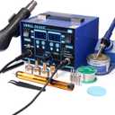 YIHUA 862BD+ SMD ESD Safe 2 in 1 Soldering Iron Hot Air Rework Station F /C with Multiple Functions