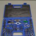 GMTOOLS 60PCS Tap and Die Set, Metric Standard Size M3 to M12, Threading Tool Set with Complete Accessories and Storage Case, Tap Die Kit for Threading and Rethreading Internal and External Threads