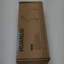 HUANUO Single Monitor Mount, 13 to 32 Inch Gas Monitor Arm, Adjustable Stand, Vesa Mount with Clamp and Grommet Base - Fits 4.4 to 19.8lbs LCD Computer Monitors (Black)